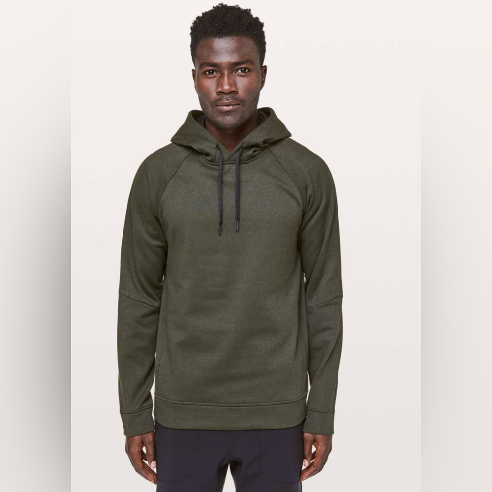Lululemon City Sweat Pullover Hoodie *Thermo
Heathered Dark Olive size M